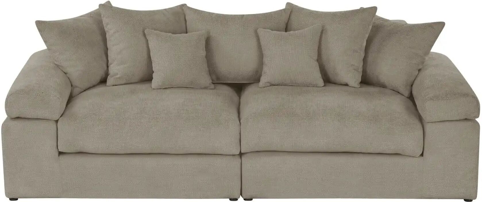 smart Big Sofa  Lionore ¦ beige ¦ Maße (cm): B: 242 H: 86 T: 121.0
