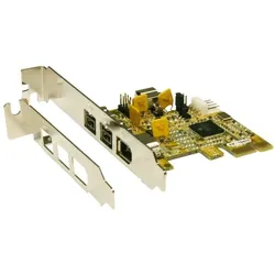 EXSYS 4-port FireWire 1394B PCI-Express Card Schnittstellenkarte/Adapter