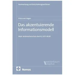 Das akzentuierende Informationsmodell, Fachbücher von Prisca von Hagen
