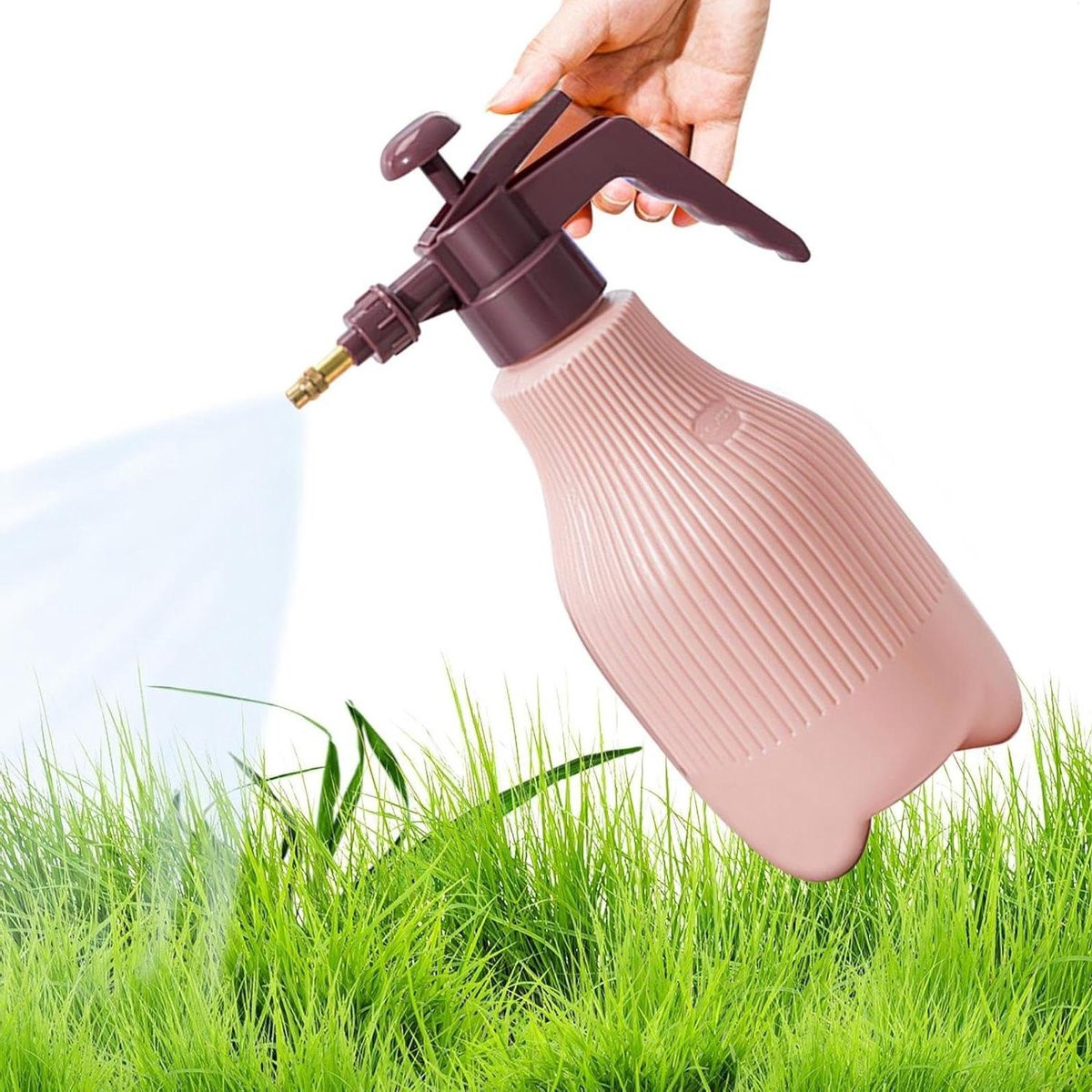 Spuitfles Tuin Roze - Plantennevel Waterverstuiver met Verstelbaar Mondstuk - 15L