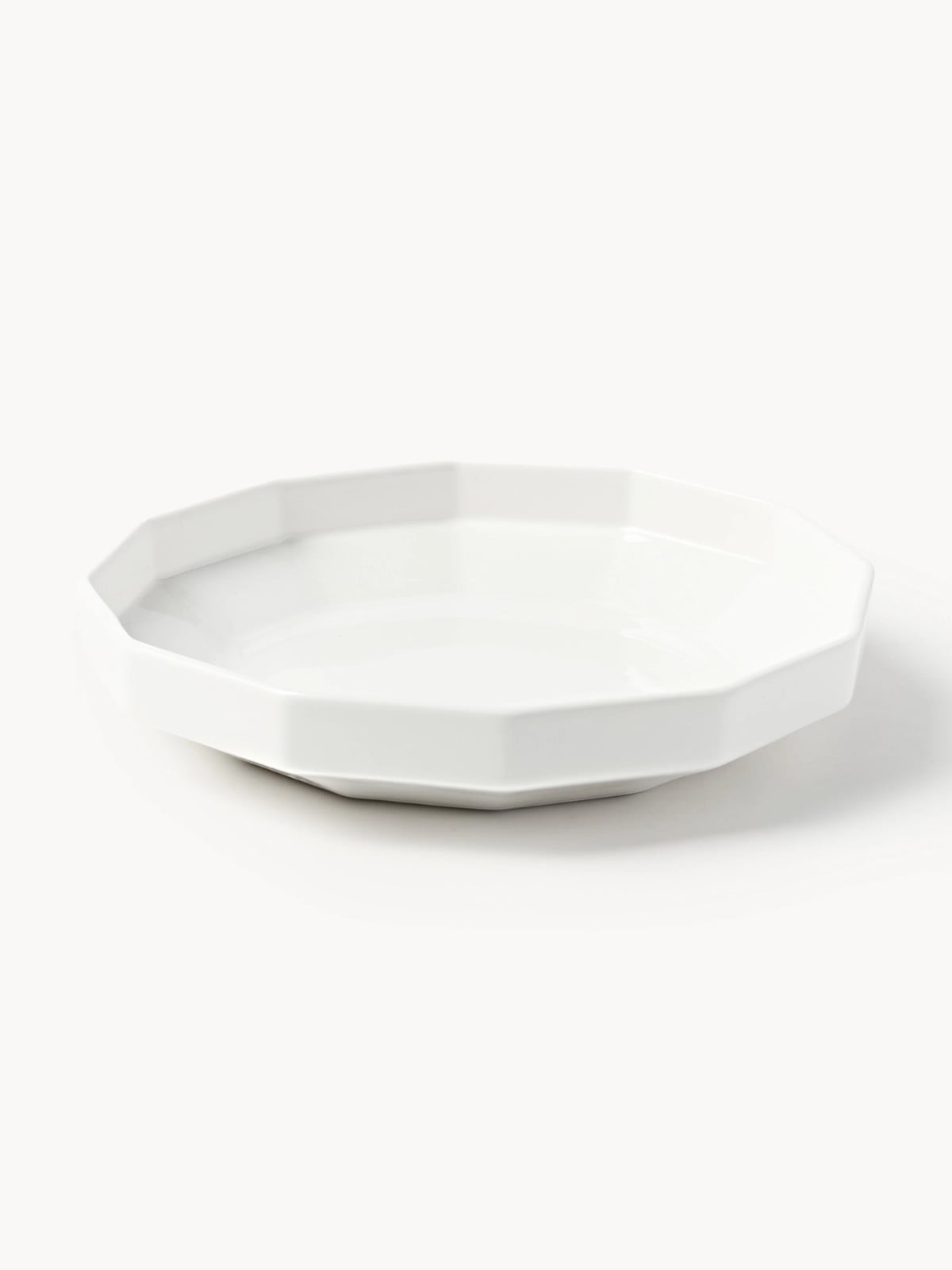 Westwing Collection Angoli Porseleinen pastaborden, 4-delig