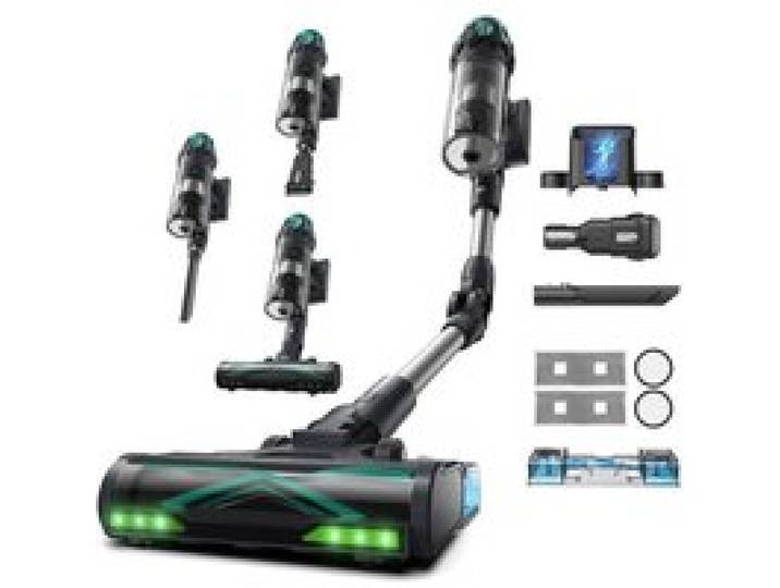 Aspirateur balai sans fil - VACTIDY - Blitz V15 MAX+ - 80 kPa - 65 min - Réservoir 1 5 L / Lavage 230 ml