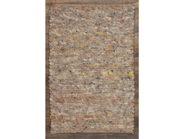 Linea Natura Handwebteppich Mondsee, Ecru, meliert, rechteckig, 70x130 cm, Handmade in Europe, für Fußbodenheizung geeignet, beidseitig verwendbar, in verschiedenen Größen erhältlich, leicht zusammenrollbar, Teppiche und Böden, Teppiche, Moderne Teppiche