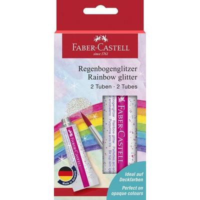 Faber-Castell Glitzer Regenbogen 12 ml 2x BK