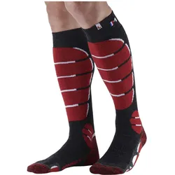 Monnet, Herren, Sportsocken, Ski Medium (43 - 44), Rot