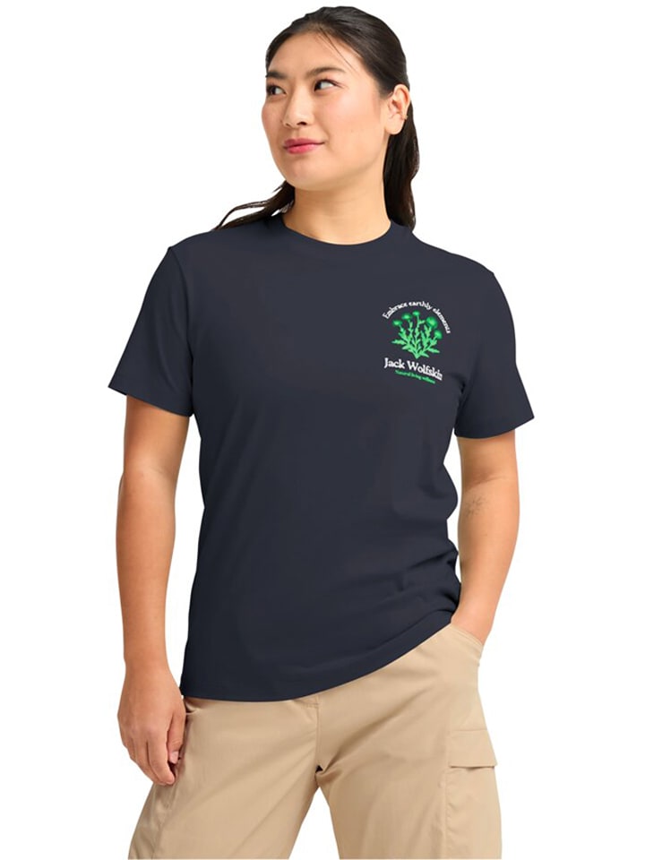 Jack Wolfskin Shirt in Dunkelblau - S