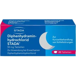 Diphenhydraminhydrochlorid Stada 50 mg Tabletten 20 ST