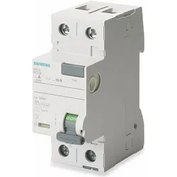 Siemens, Schutzschalter, RCCB Type A 40A 1+N-pole 30mA 230V 2mW