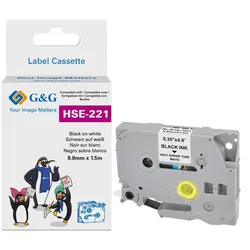 G&G HSe-221 Schrumpfschlauch-Schriftband