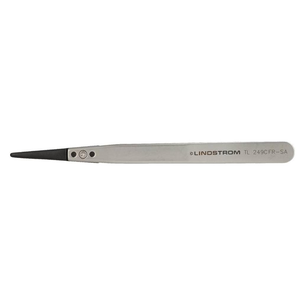 Lindstrom Lindström TL 249CFR-SA ESD Pinzette 249CF Flach-rund 130 mm (TL 249CFR-SA)