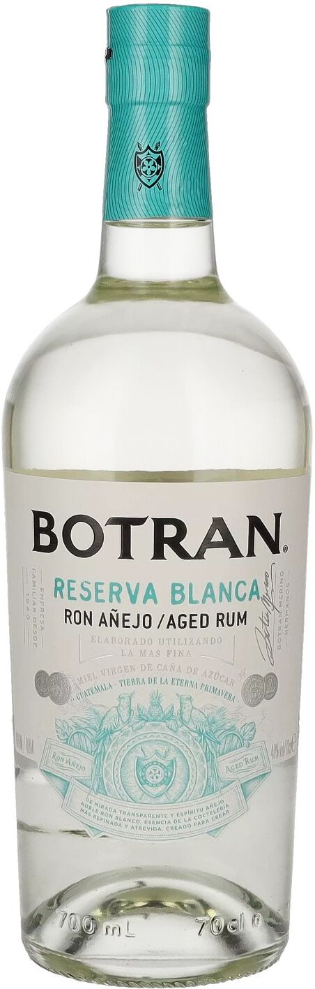Ron Botran Botran Ron Añejo Reserva Blanca 40% Vol. 0,7l
