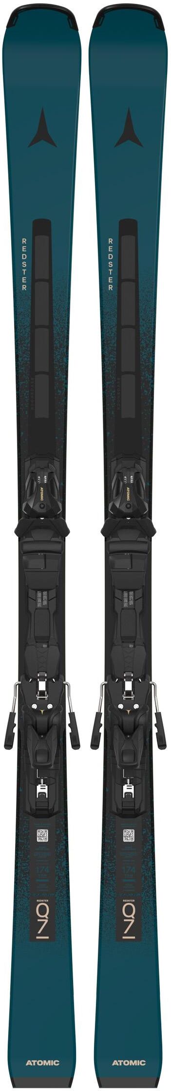 Atomic  - Pack Ski Redster Q7 Rvsk C Pt - 160 + E Mi 12 Gw Black Light Sand F80 - Ski