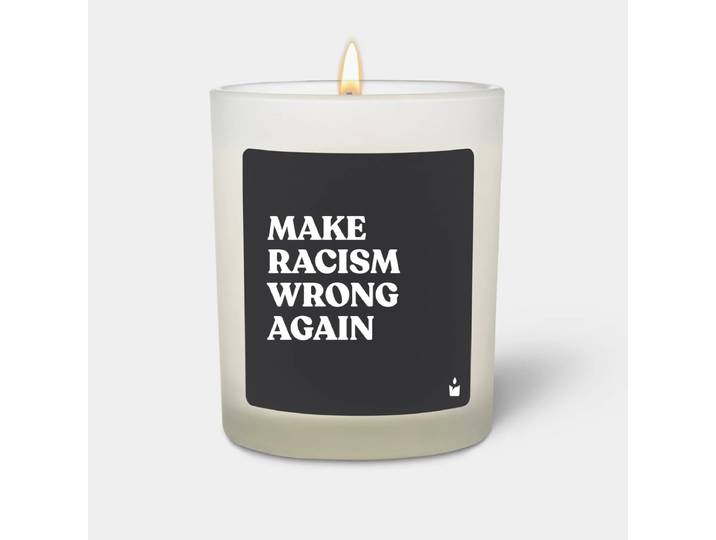 Duftkerze Flowery make racism wrong again