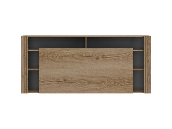 Kopfteil Enza Eiche Dekor Holzwerkstoff B 229 T 27 cm - Kopfteil
