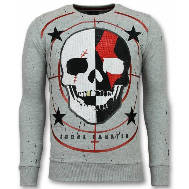 Local Fanatic Skull trui god of war sweater