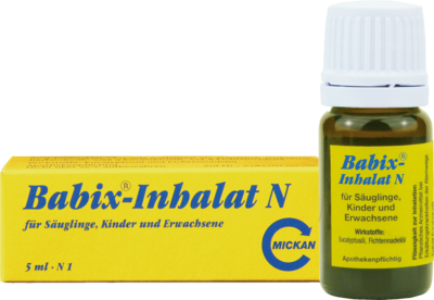 MICKAN Arzneimittel GmbH BABIX Inhalat N 5 ml 04459652