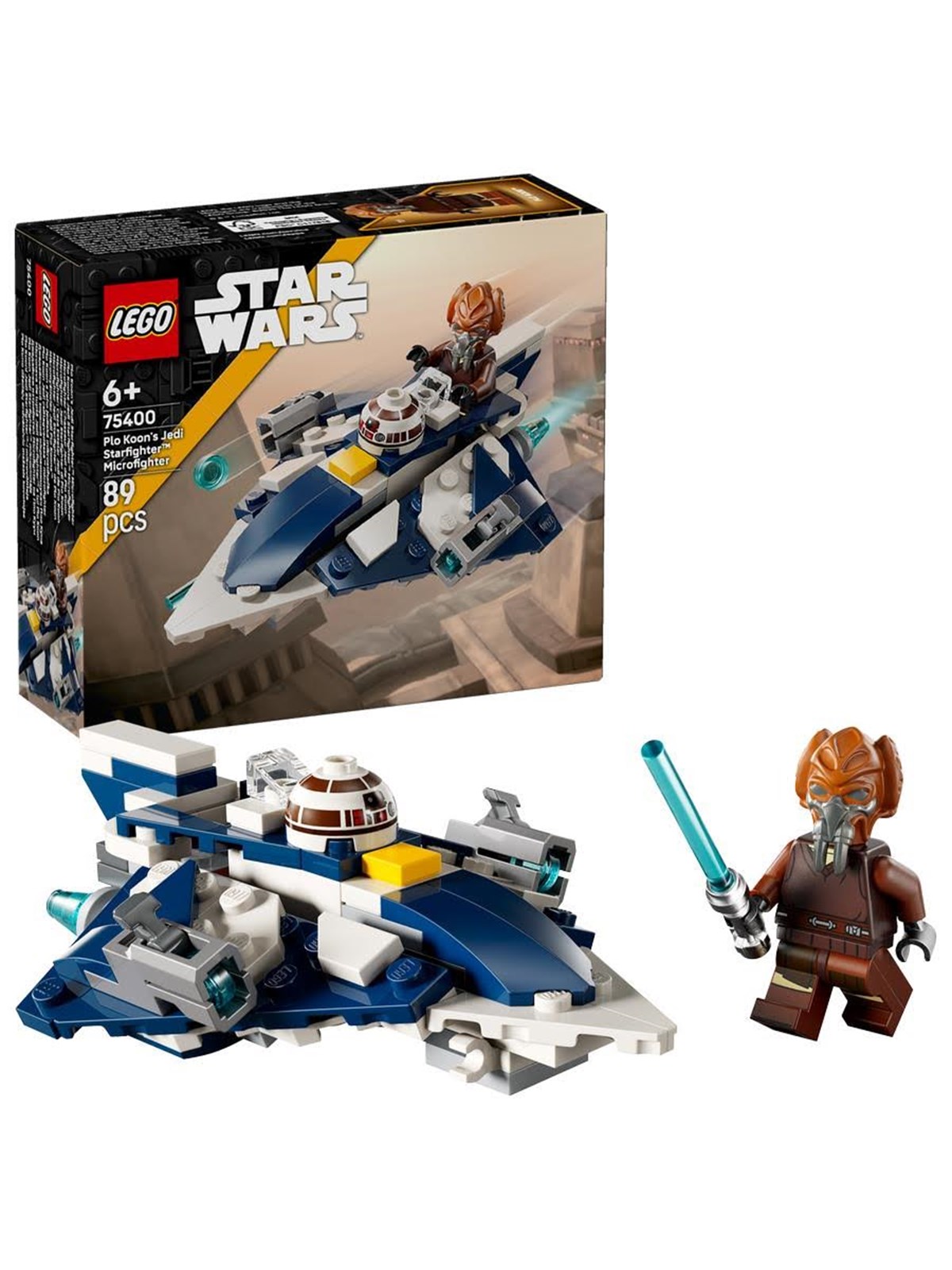 LEGO Star Wars 75400 Plo Koons Jedi Starfighter Microfighter