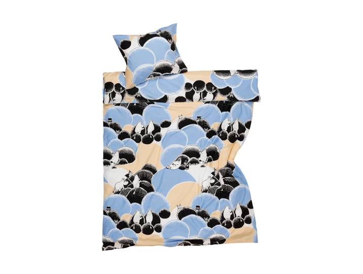 Moomin Arabia Ensemble de literie Moomin 150x210 cm Petits cailloux