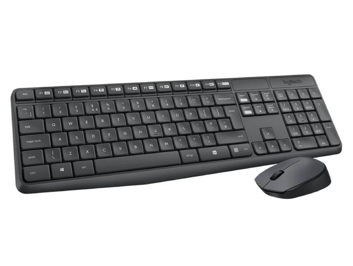 Logitech MK235 Draadloze Toetsenbord en Muis QWERTY