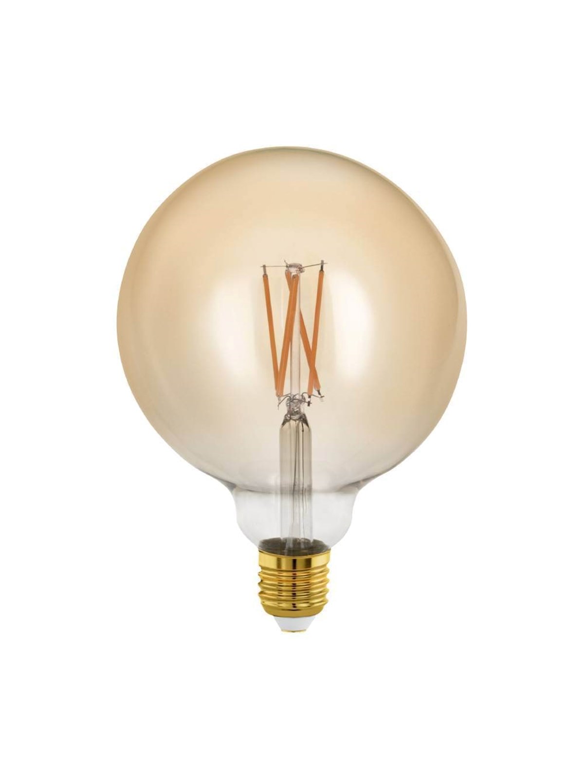 EGLO LED-Lampe G125 Globe 4W/817 300 lumen amber dimmable E27
