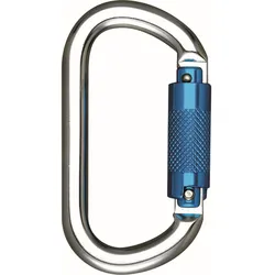 Zarges Karabiner Aluminiumkarabiner symmetrisch - 23 kN - EN 362 - 47821