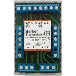 Berker Trennrelais Reiheneinbaugerät 2919