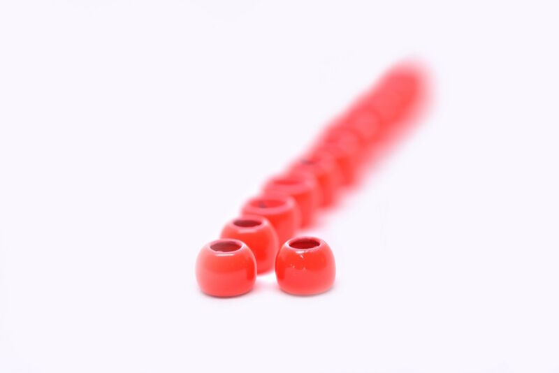 Futurefly Tungsten Beads-4mm-Fl. Red
