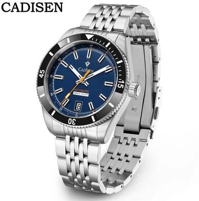 Uplift Essentials Japanese Automatic Divers Watch Luxury NH35A Movement Ceramic Bezel Timepiece blue