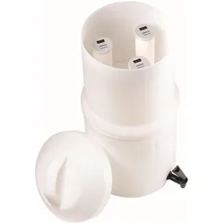 Katadyn Ceradyn Wasserbehälter mit Filter, Wasserfilterkanne, Weiss