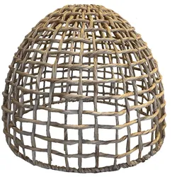 Lumisky AMADEO D50CM Lampenschirm (nur Lampenschirm) Wasserhyazinthe Beige