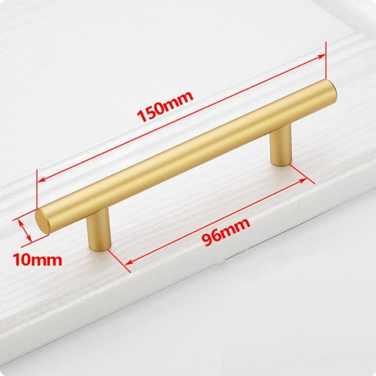 FSW-Products Meubelgreep Goud 96 mm