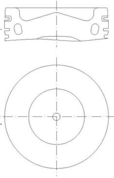 Mahle Kolben 028pi00158001