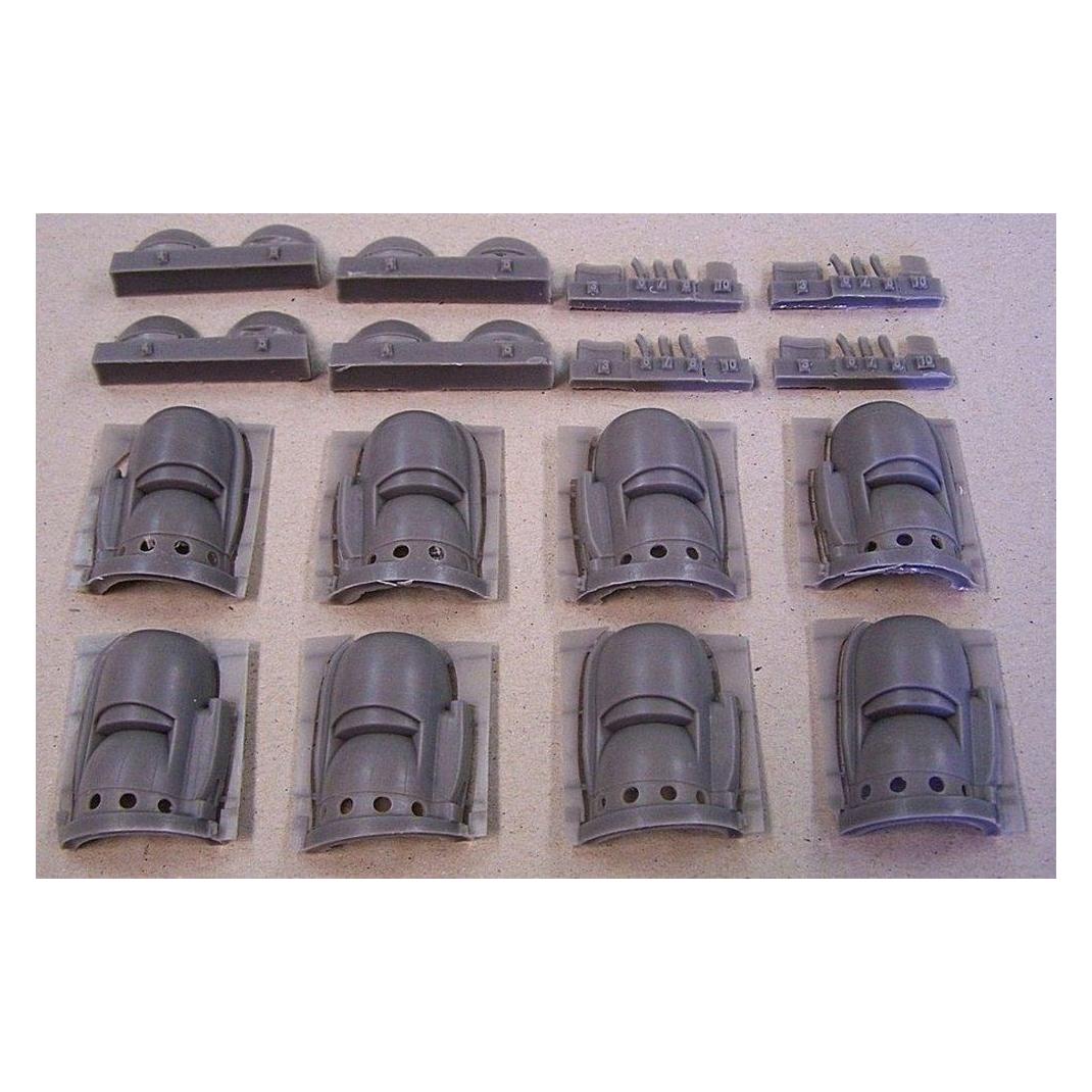 Plus Model Engine cowling for L 1049 Constelation (AL7009)