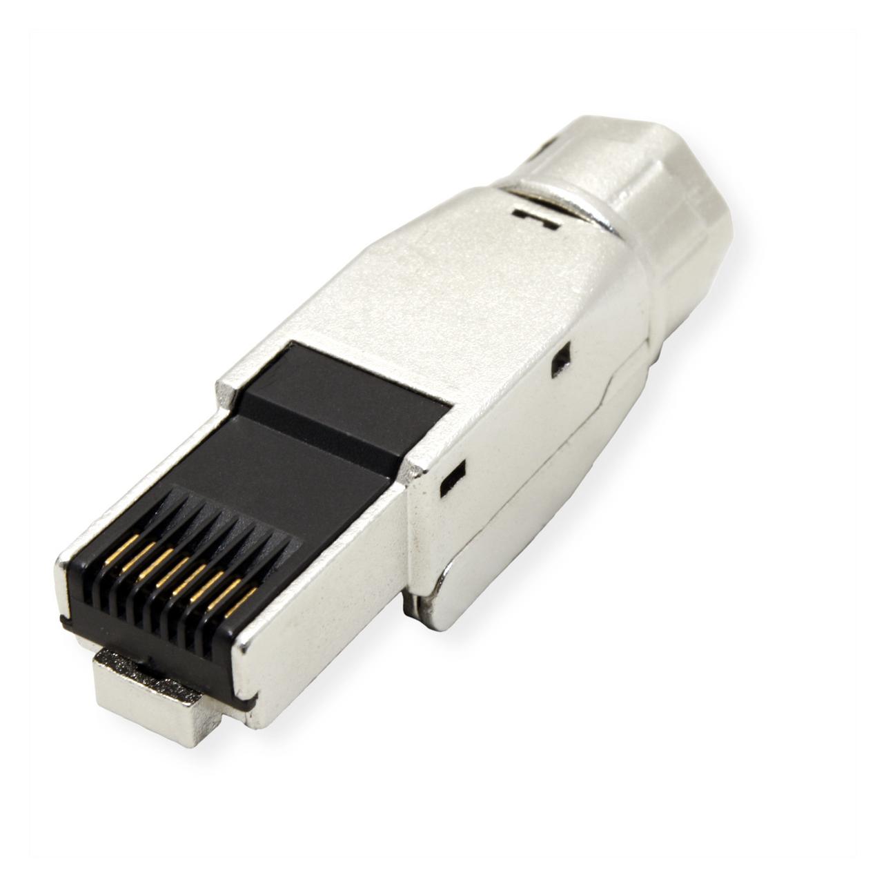 Value Feldkonfektionierbarer RJ-45-Stecker Kat.8 (Class I) (Netzwerkkabel Stecker) (21.99.1804)