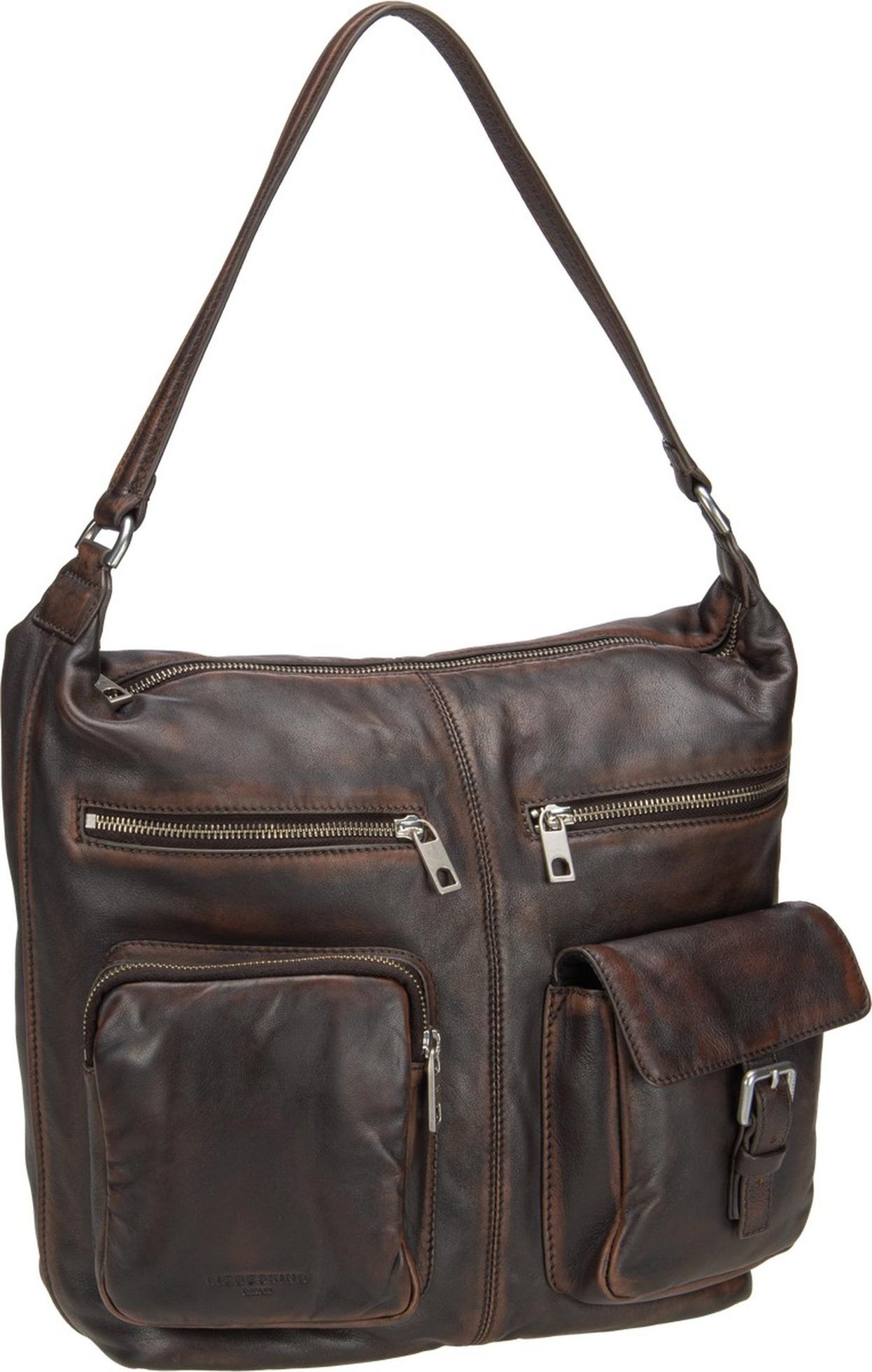 Liebeskind Berlin Handtasche Andrea Hobo M Lamb Snowcem 32 x 28 x 14