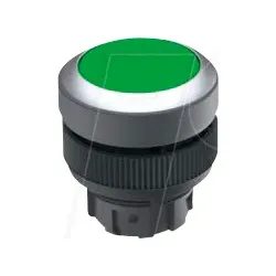RAFI 30.240.0215 - RAFIX 22 QR, Leuchtdrucktaster, Blende flach, Bund rund, tastend