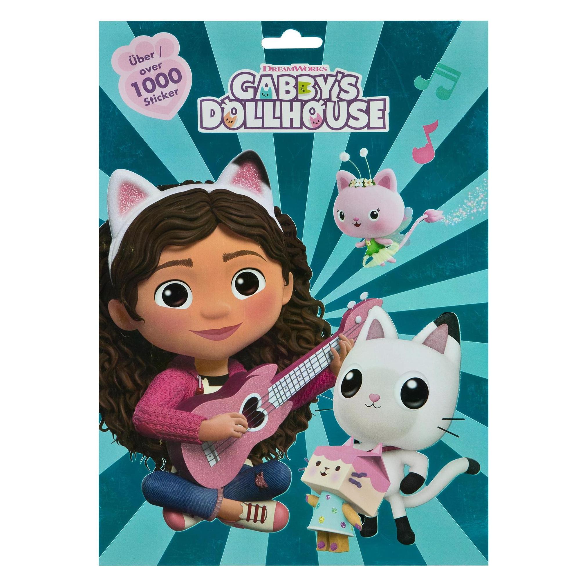 Undercover Motivsticker Gabby's Dollhouse 17 Blatt (1000 Sticker) (GABY0065)