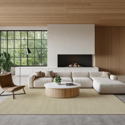 Nourison Strata Farmhouse Handmade Wool Blend Indoor Rug