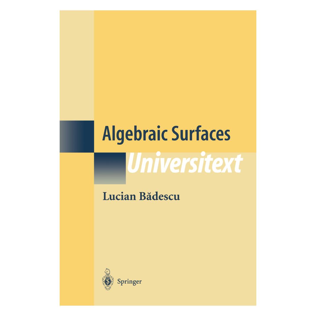 Springer Algebraic Surfaces (Englisch, Softcover, Lucian Badescu) (55382677)
