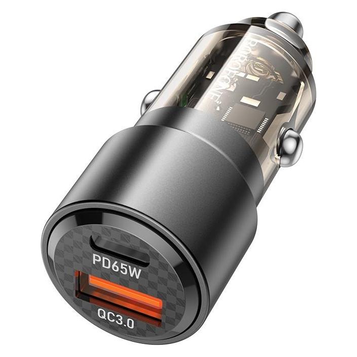 Borofone Autoladegerät BZ20A PD65W+QC3.0 83W schwarz (47164980)