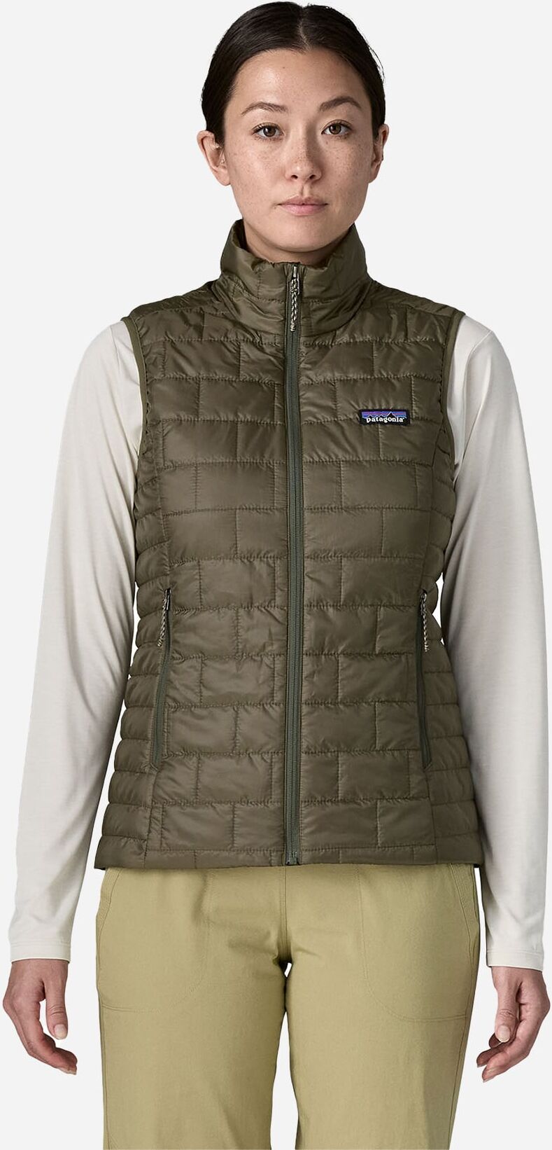 Patagonia Nano Puff W - Gilet - Donna - Verde M