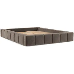 POLSTERBETT Kea mit Stauraum 160/200 cm Braun im Terra NW Stoff