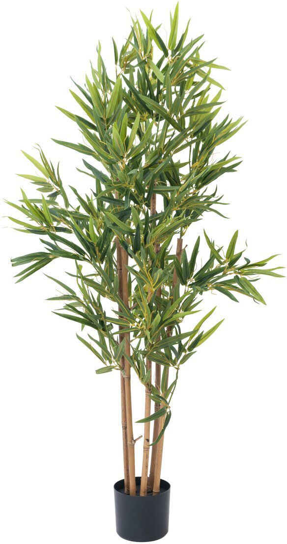 Europalms Bambus Deluxe, Kunstpflanze, 120cm