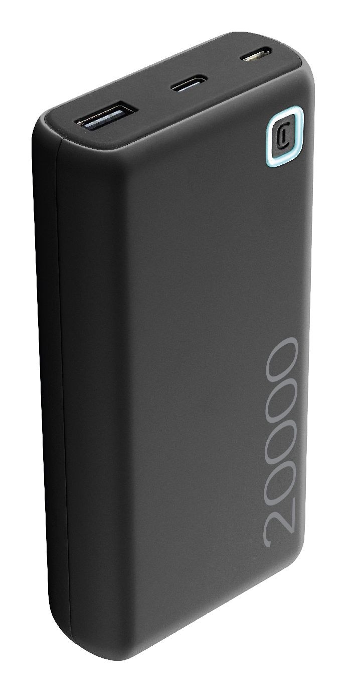 Cellular Line Essence 20000 mAh Powerbank Mikro-USB (Schwarz) PBESSENCE20000K
