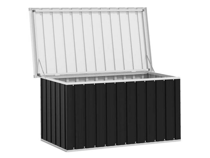 Promotion mars  * COFFRE DE JARDIN - YUNYAN - Boîte de rangement de jardin - MEUBLE JARDIN - Anthracite 129x67x65cm _9326999