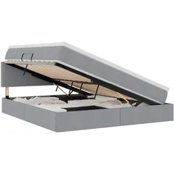 vidaXL, Bett, Edoardo Plain design (180 x 200 cm)