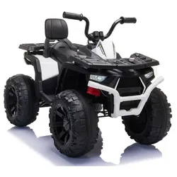 Elektro-Ride-On-Quad JC333 Weiß