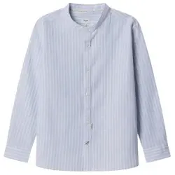 Pepe Jeans für Jungen. PB3000077 James blaues Hemd (14años= 164cm), Lässig, Leinen, Langarm, Kinderbekleidung