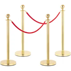 Stagecaptain PLS-150 Deluxe 4.2-200G Absperrständer Personenleitsystem 2,0m gold