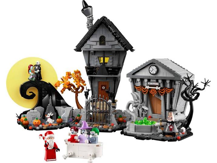 LEGO® Ideas 21351 Tim Burtons Disney Film Nightmare Before Christmas! Spielbausteine, (2193 St)